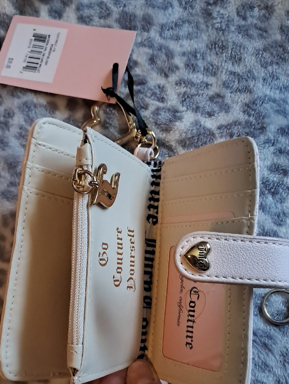 Juicy Couture Pink Baseball Cap + Wallet + Hello Kitty Purse Charm - Picture 4 of 6